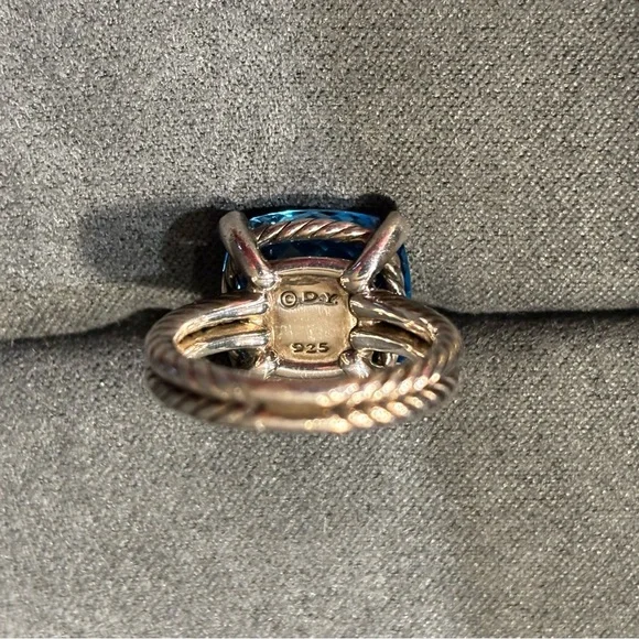 DAVID YURMAN 💙 Authentic Chatelaine® Ring - 14 mm - Picture 8 of 11